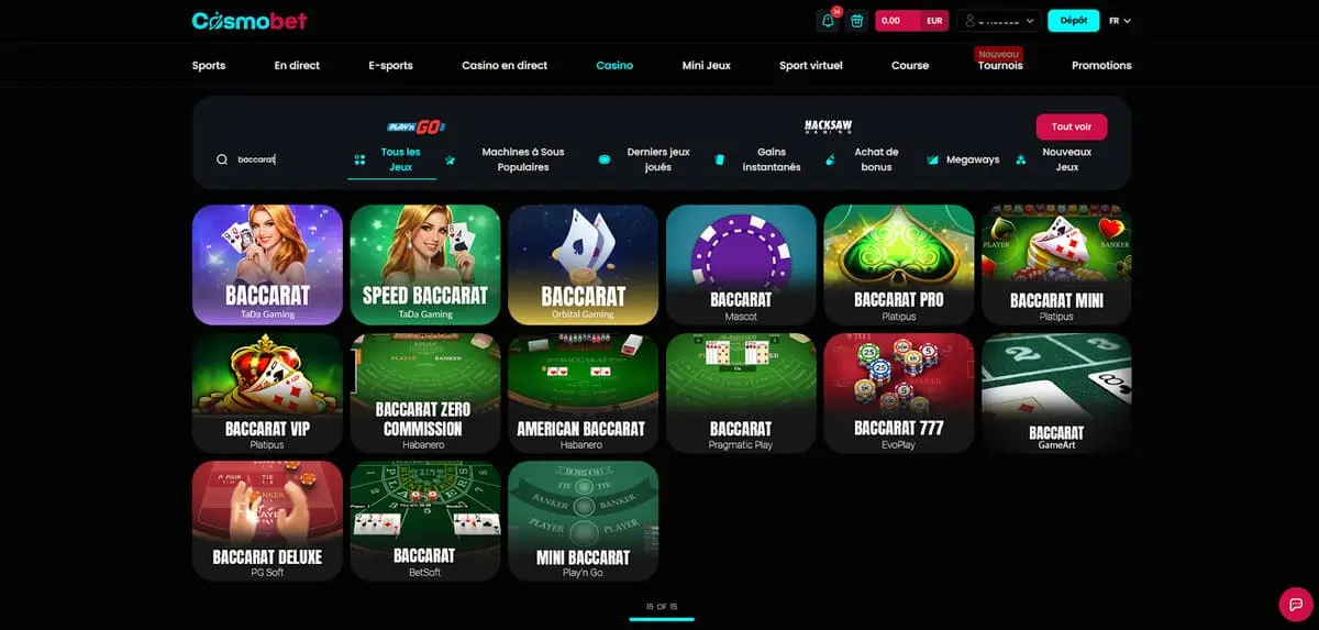 casino graphic